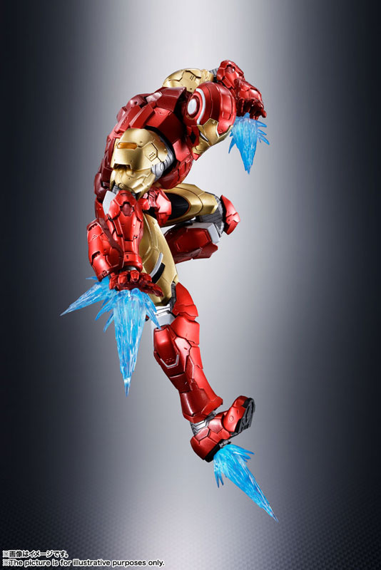 FIGURA ACCION S.H.FIGUARTS IRON MAN TECH ON AVENGERS  TAMASHII NATIONS