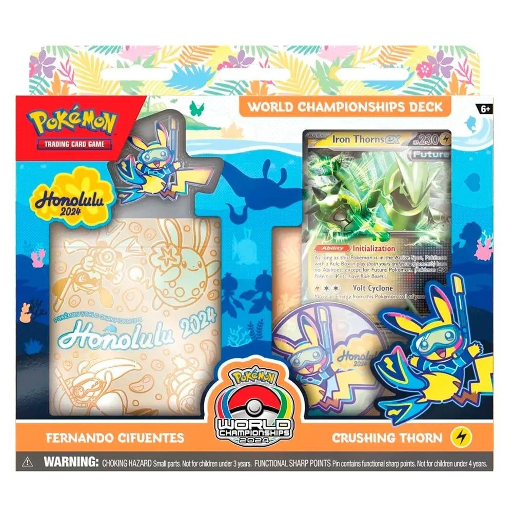 WCS DECK (2024) INGLÉS POKEMON COMPANY