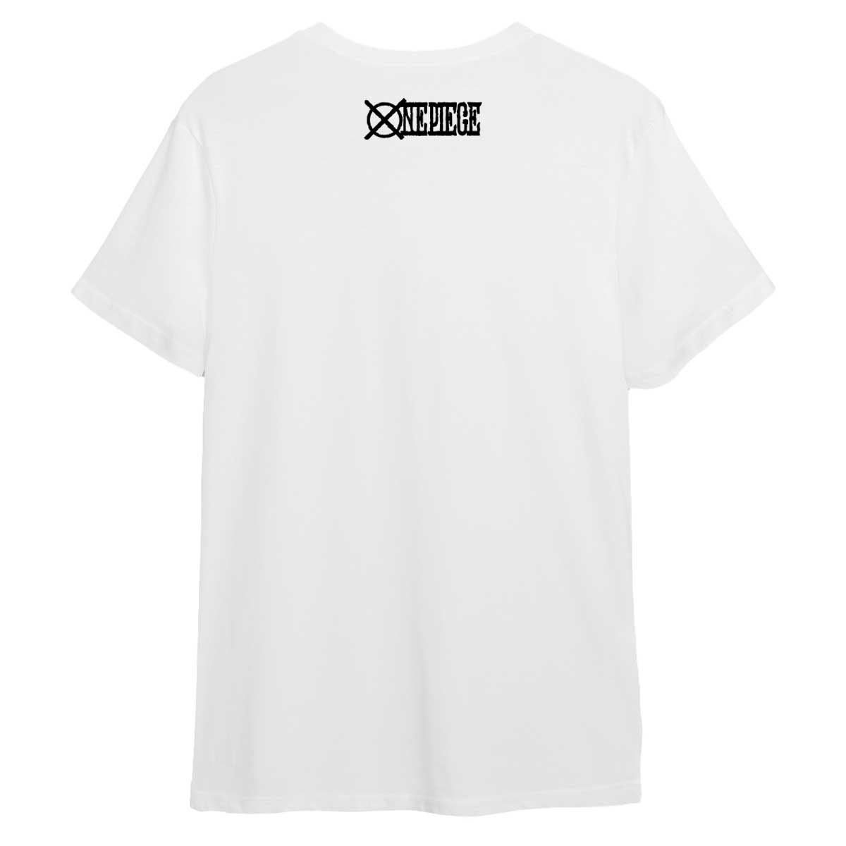 POLERA LUFFY BLANCA - ONE PIECE - Geekz