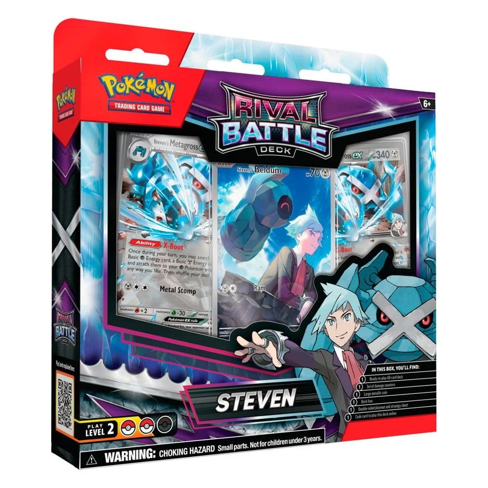 RIVAL BATTLE DECK - MARNIE/STEVEN INGLÉS POKEMON COMPANY