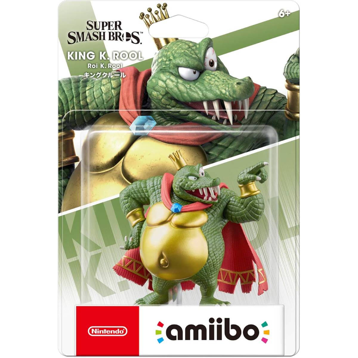 AMIIBO KING K ROOL - SUPER SMASH BROS