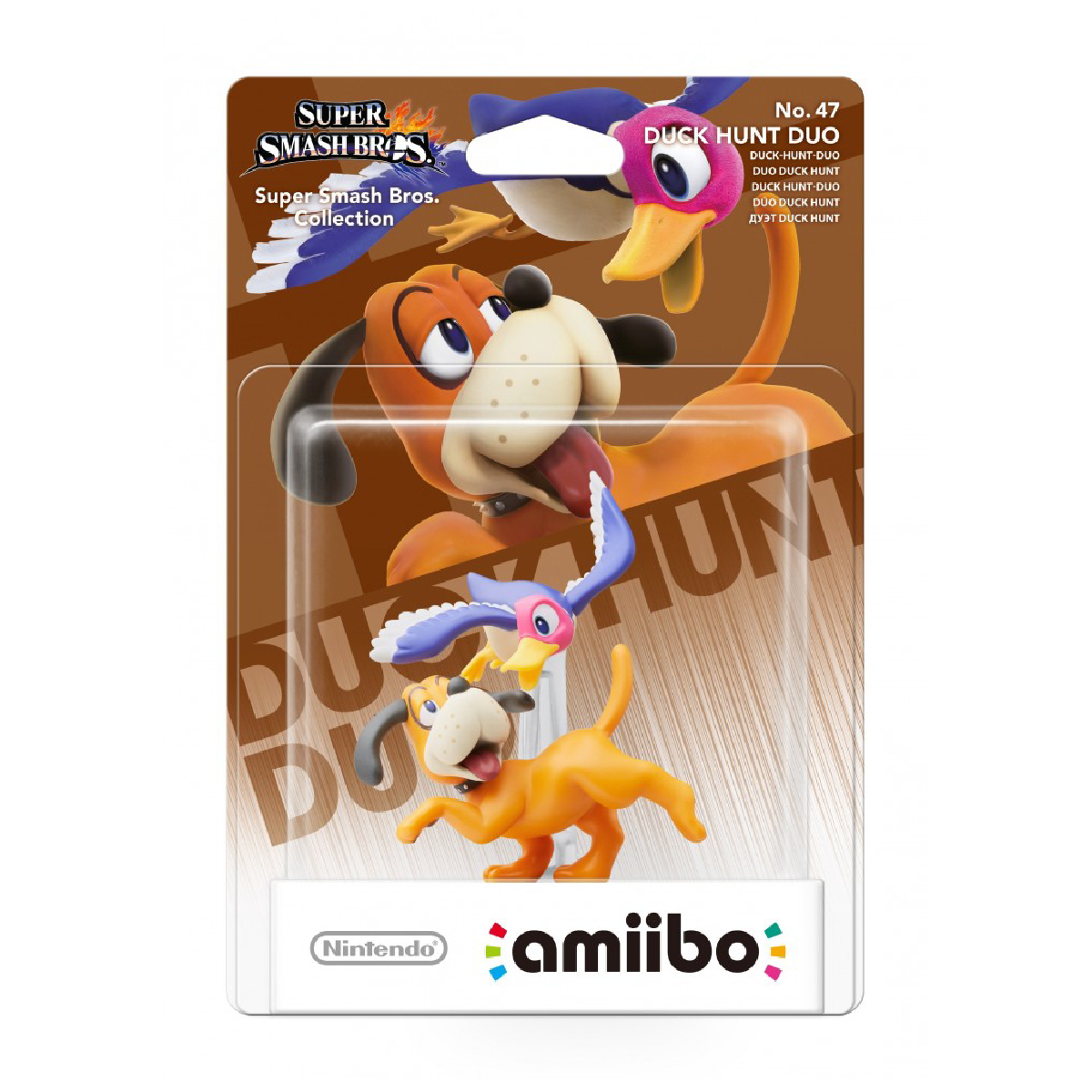 AMIIBO DUCK HUNT N°47 - SUPER SMASH BROS. COLLECTION