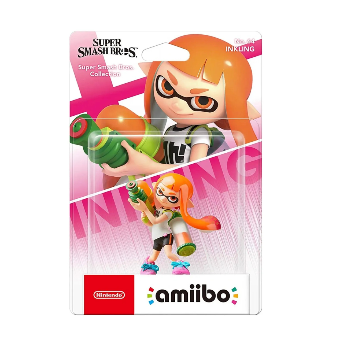AMIIBO INKLING N°64 - SUPER SMASH BROS. COLLECTION