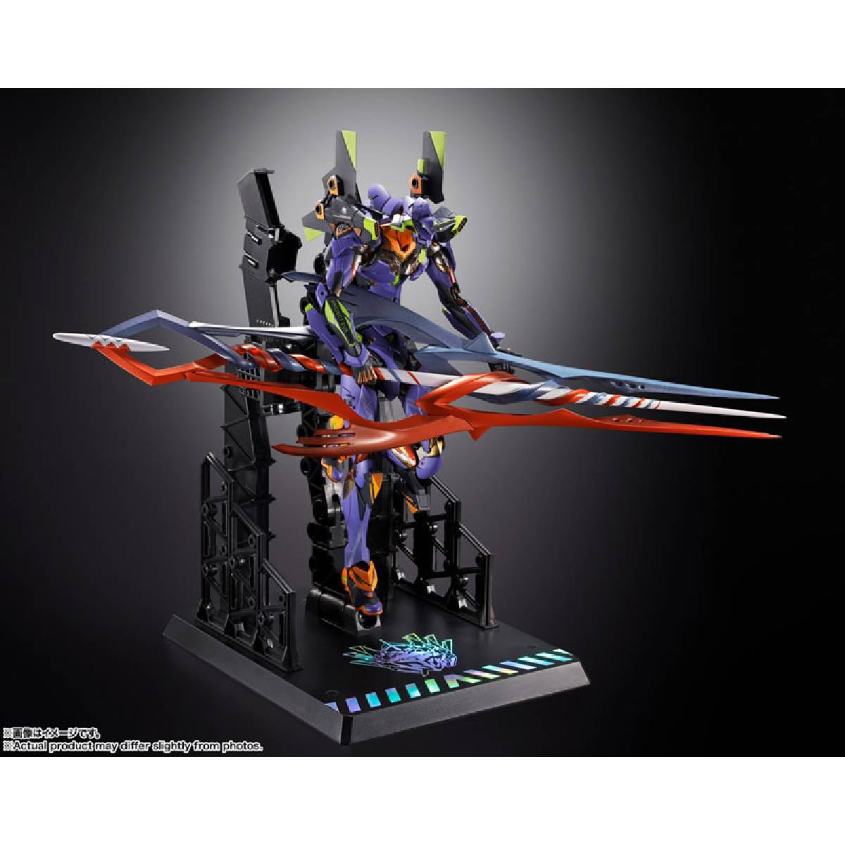METAL BUILD EVANGELION TEST TYPE-01 30TH WITH THE SPEAR OF GAIUS EVANGELION TAMASHII NATIONS