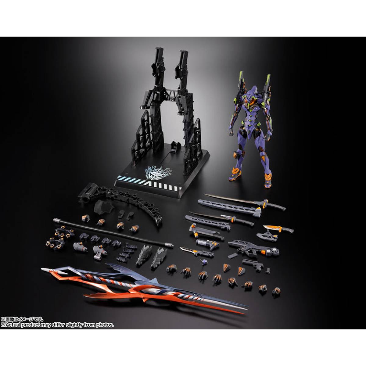 METAL BUILD EVANGELION TEST TYPE-01 30TH WITH THE SPEAR OF GAIUS EVANGELION TAMASHII NATIONS