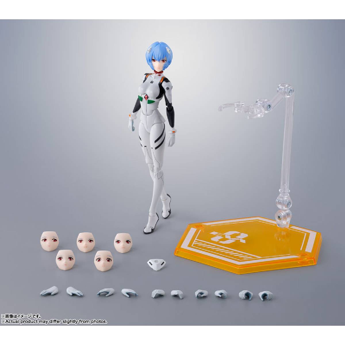 S.H.FIGUARTS REI AYANAMI EVANGELION TAMASHII NATIONS