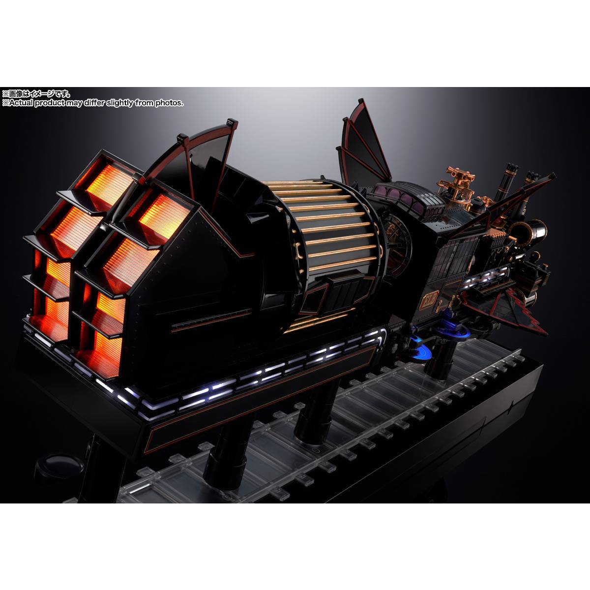 CHOGOKIN TIME TRAIN BACK TO THE FUTURE PARTⅢ TAMASHII NATIONS