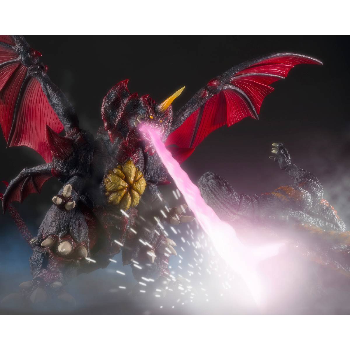 S.H.MONSTERARTS DESTOROYAH PERFECT FORM TOKYO WATERFRONT CITY DECISIVE BATTLE VER. GODZILLA TAMASHII NATIONS