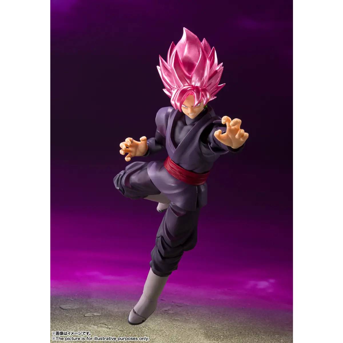 S.H.FIGUARTS GOKU BLACK -SUPER SAIYAN ROSE- REISSUE DRAGON BALL TAMASHII NATIONS