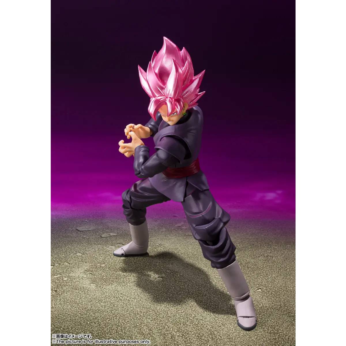 S.H.FIGUARTS GOKU BLACK -SUPER SAIYAN ROSE- REISSUE DRAGON BALL TAMASHII NATIONS