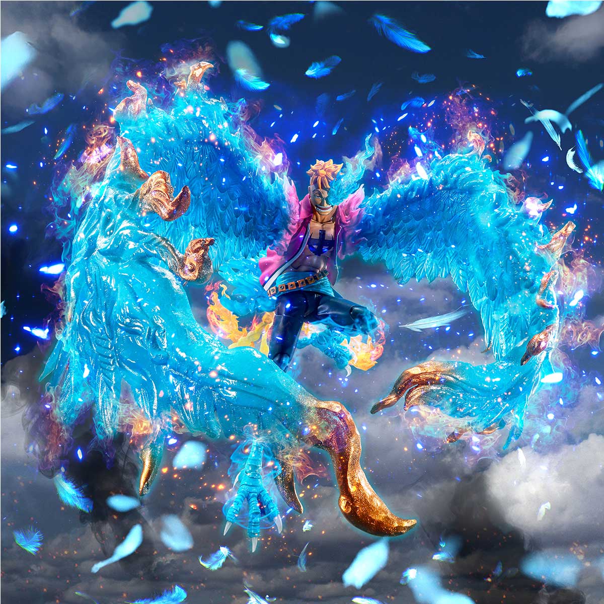 S.H.FIGUARTS MARCO -MARINEFORD-  ONE PIECE TAMASHII NATIONS
