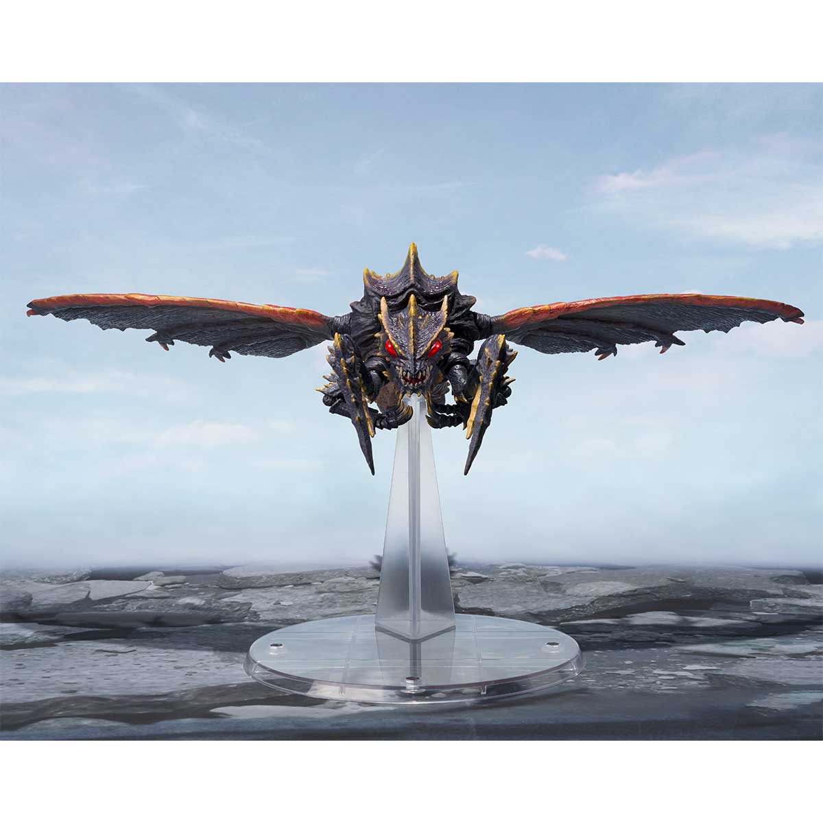 S.H.MONSTERARTS MEGAGUIRUS EVOLUTION SET TAMASHII NATIONS