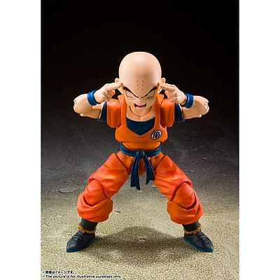 S.H.FIGUARTS KRILLIN-EARTH'S STRONGEST MAN- (REISSUE) TAMASHII NATIONS