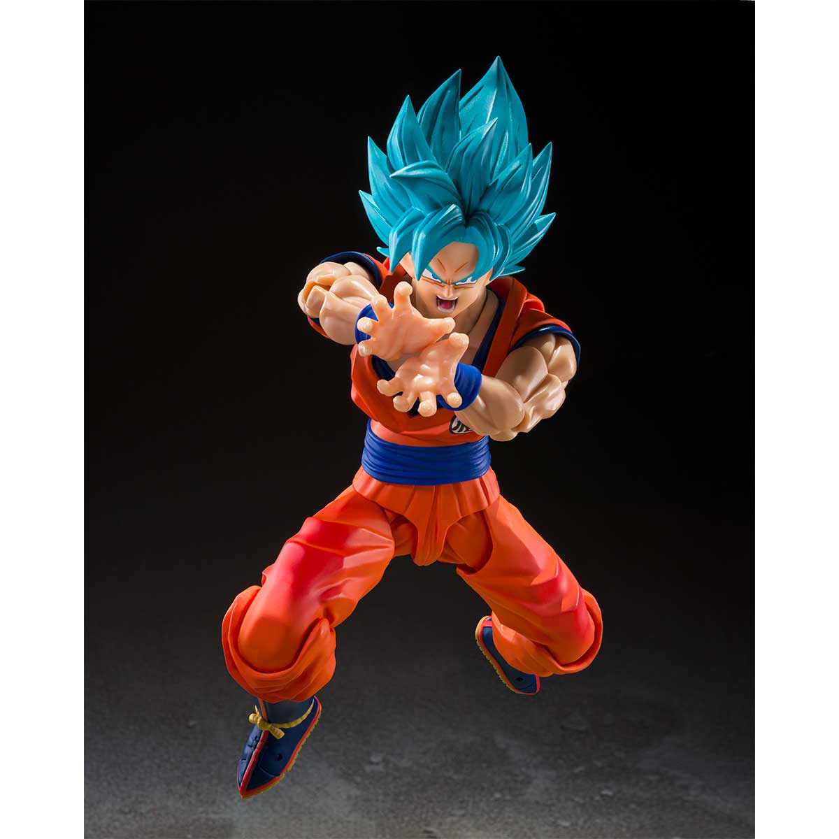 S.H.FIGUARTS SUPER SAIYAN GOD SUPER SAIYAN SON GOKU BLUE POWER TRANSCENDING LIMITS TAMASHII NATIONS