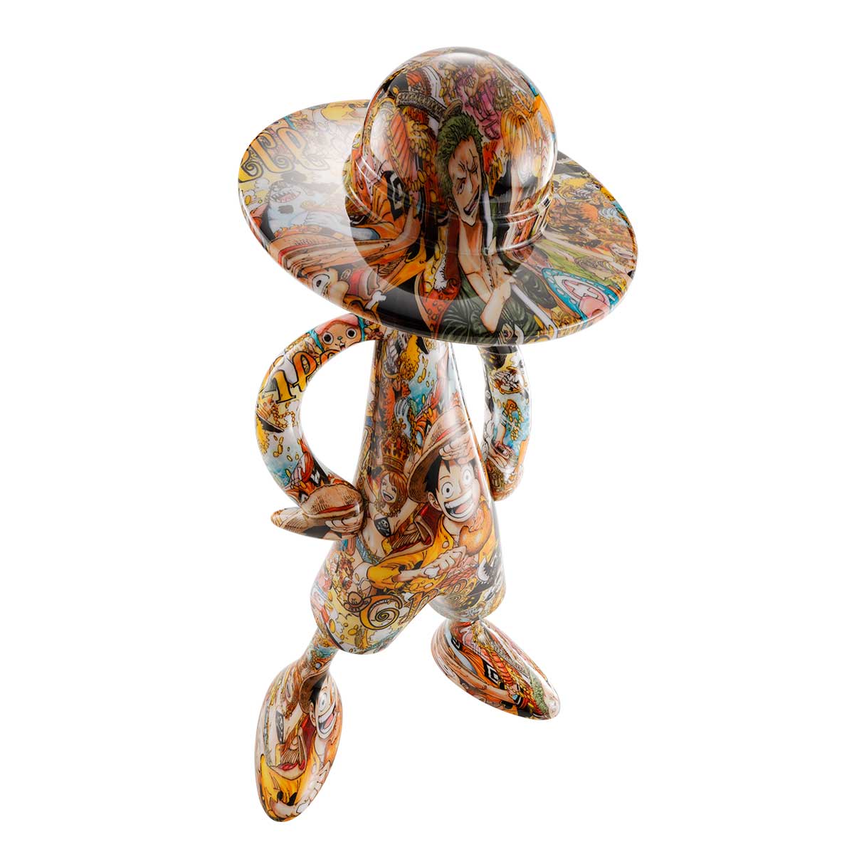 LUFFY'S ARTCANVAS 1/8 -1000LOGS ANNIVERSARY TAMASHII NATIONS