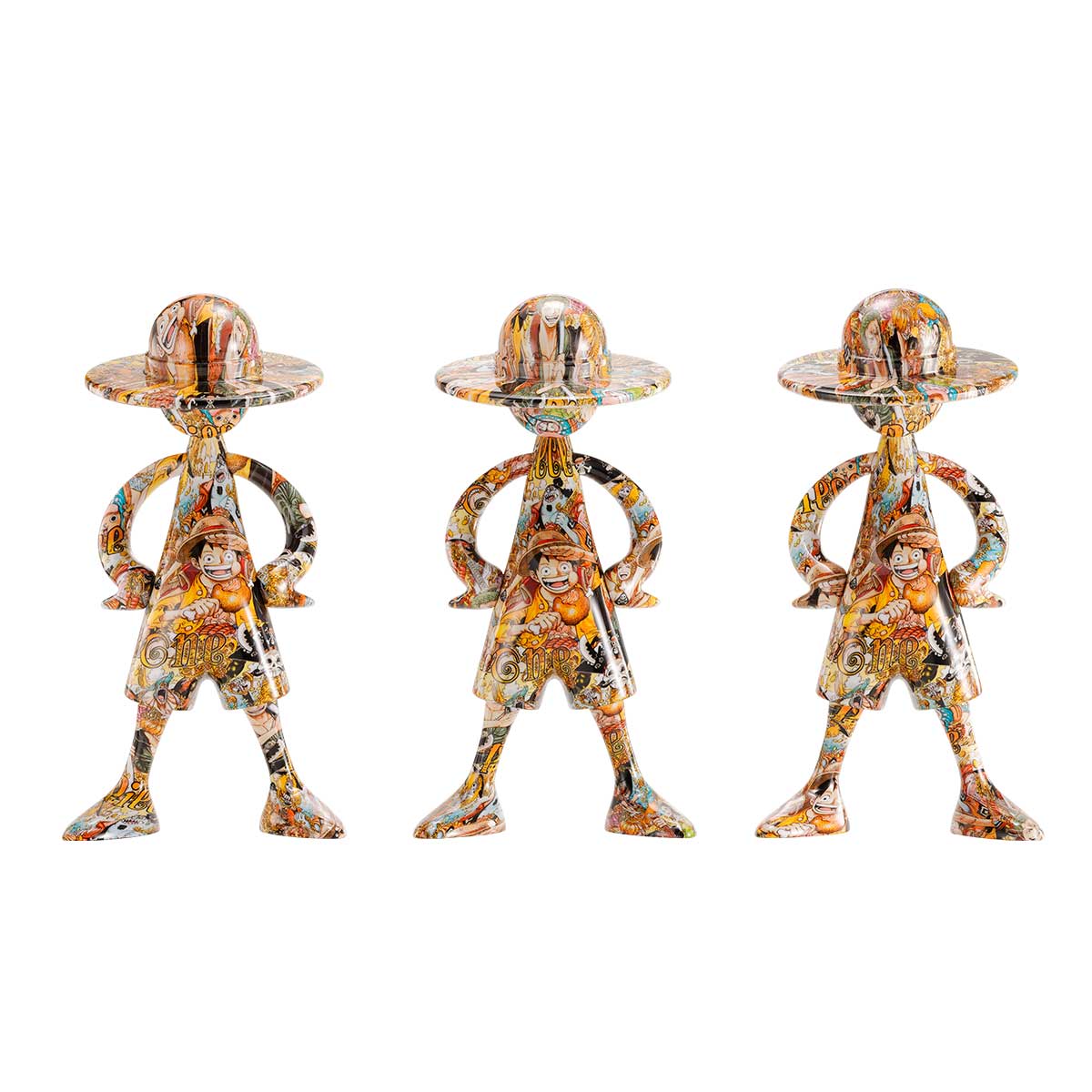 LUFFY'S ARTCANVAS 1/8 -1000LOGS ANNIVERSARY TAMASHII NATIONS