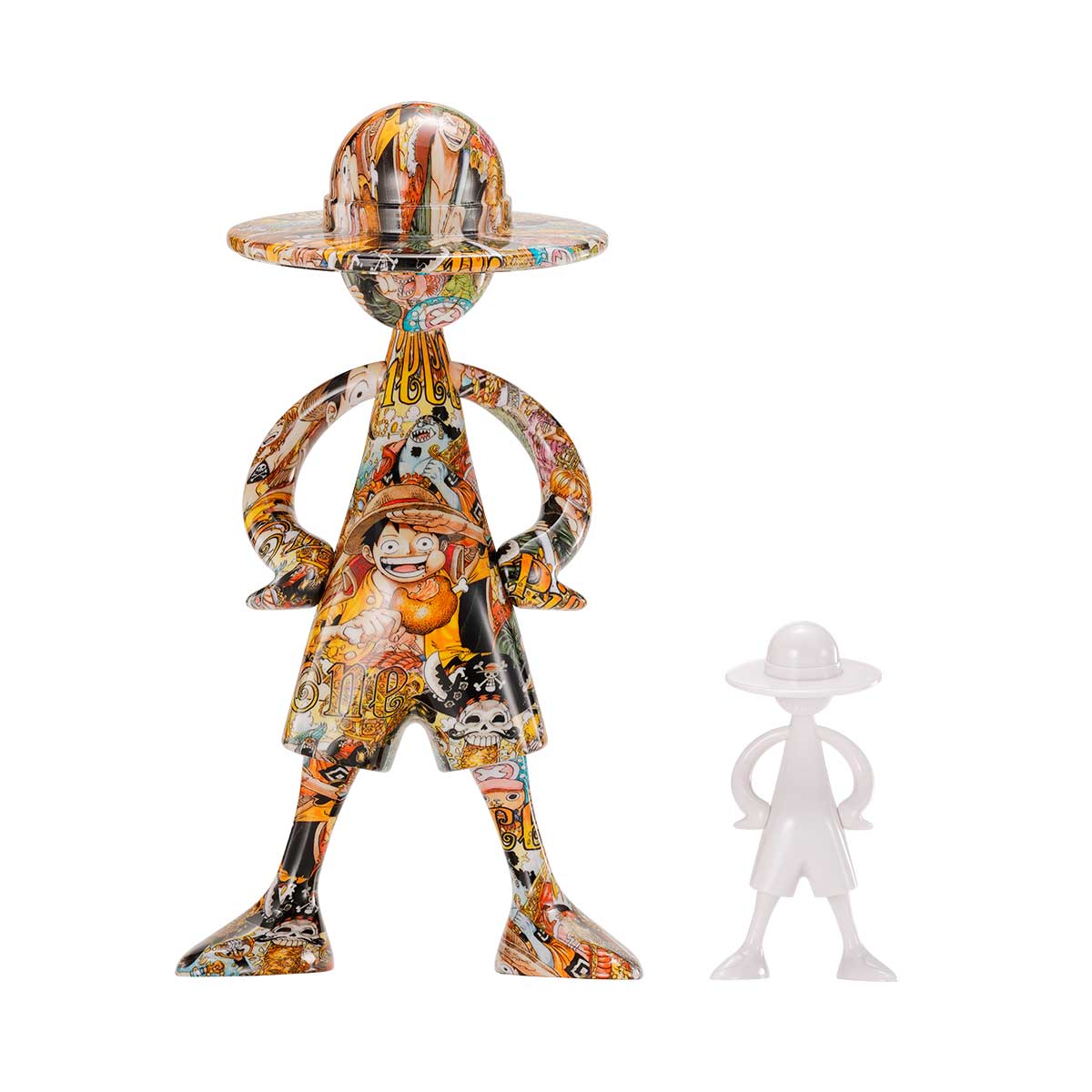 LUFFY'S ARTCANVAS 1/8 -1000LOGS ANNIVERSARY TAMASHII NATIONS