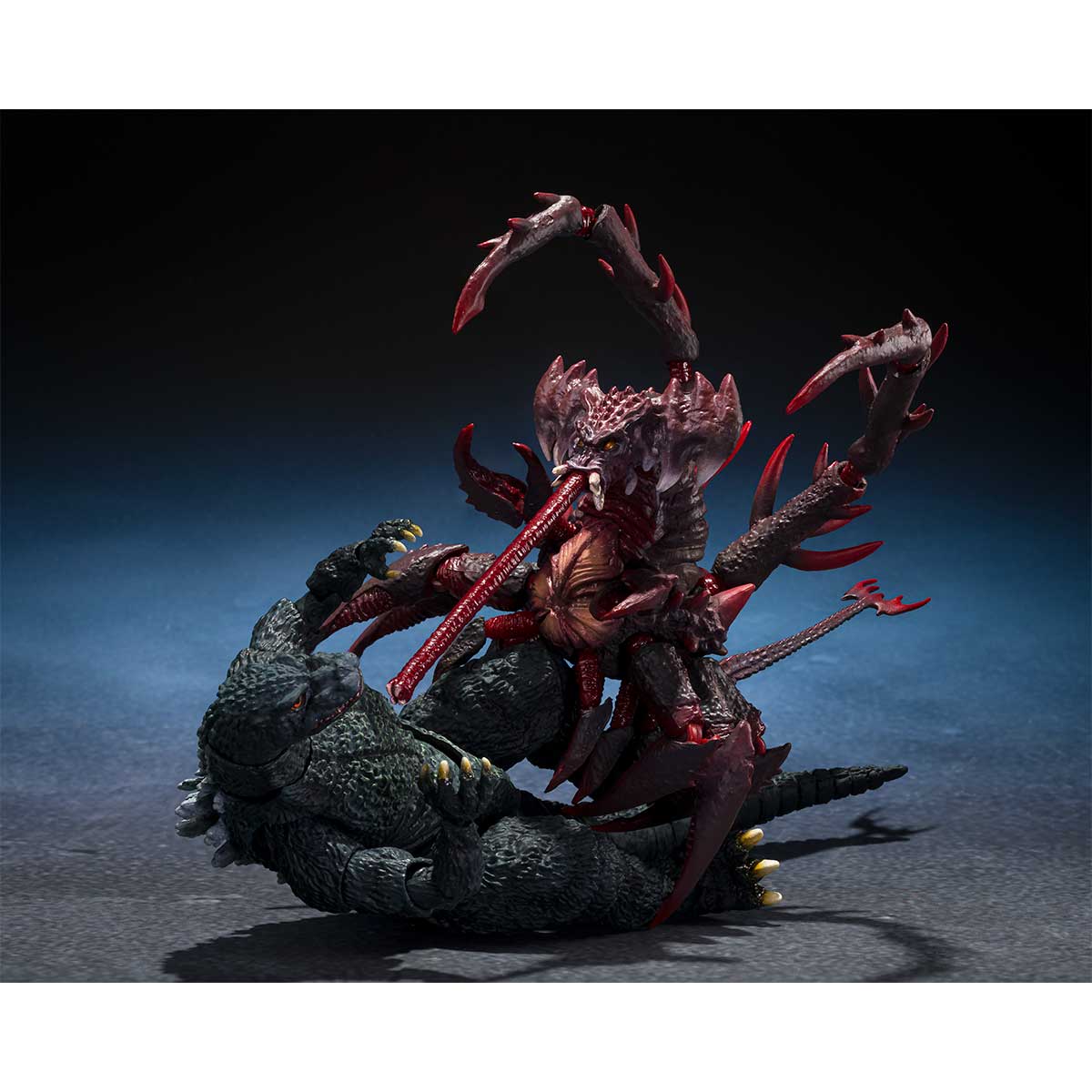 S.H.MONSTERARTS GODZILLA JR. ＆ DESTOROYAH EVOLUTION SET TAMASHII NATIONS