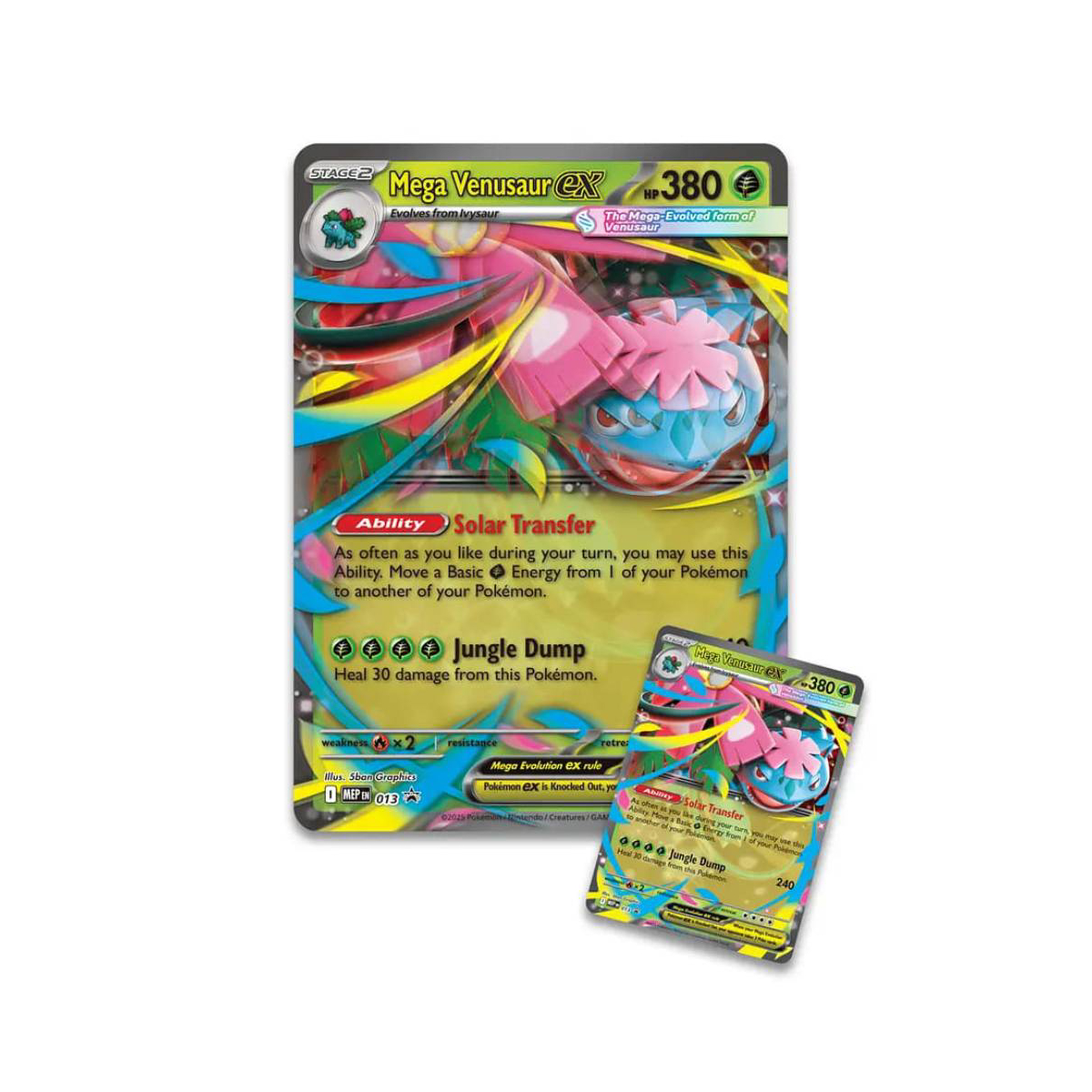 MEGA VENUSAUR EX PREMIUM COLLECTION INGLÉS POKEMON COMPANY