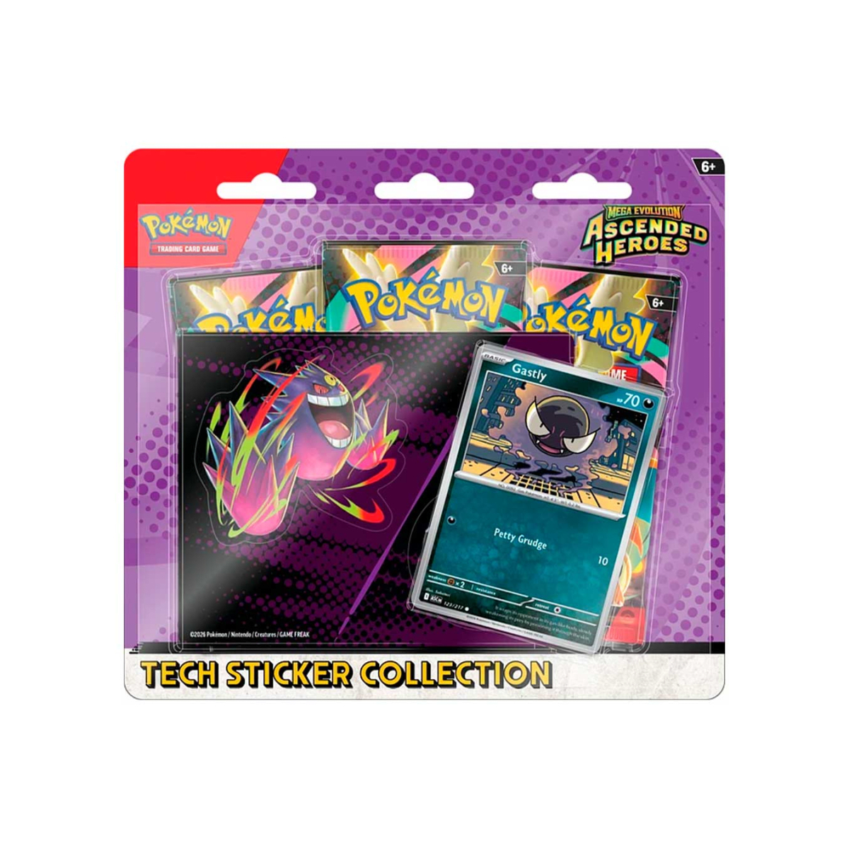 ASCENDED HEROES TECH STICKER COLLECTION ESPAÑOL POKEMON COMPANY