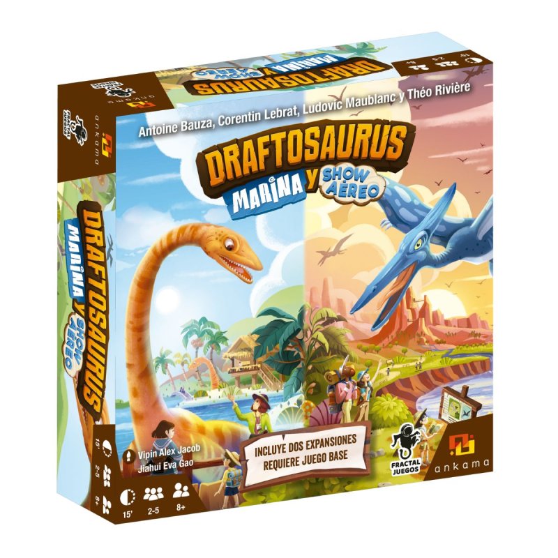 JUEGO DE MESA DRAFTOSAURUS: MARINA Y SHOW AÉREO FRACTAL