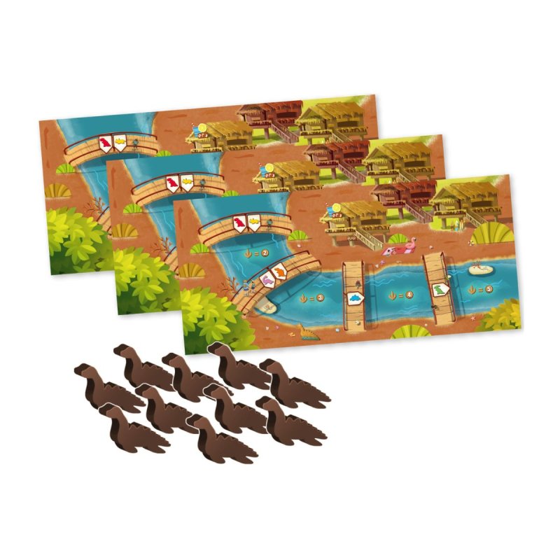 JUEGO DE MESA DRAFTOSAURUS: MARINA Y SHOW AÉREO FRACTAL