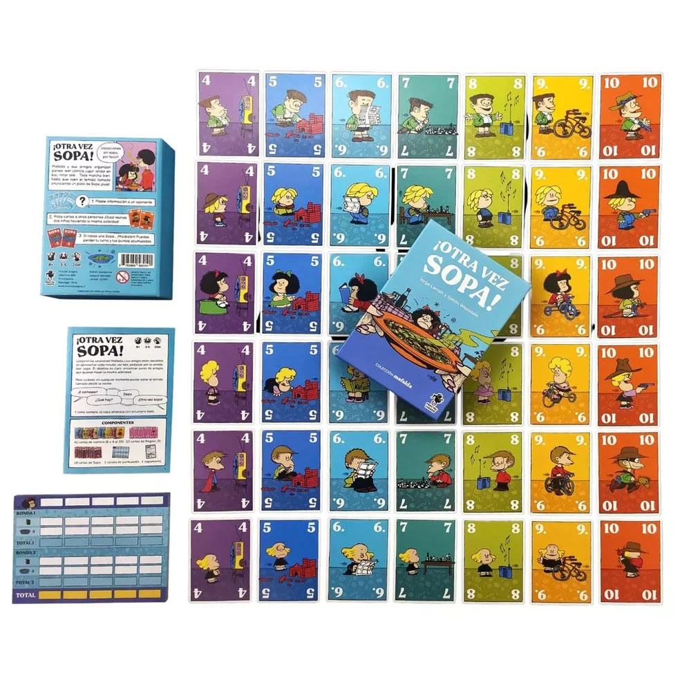OTRA VEZ SOPA! JUEGO DE MESA FRACTAL