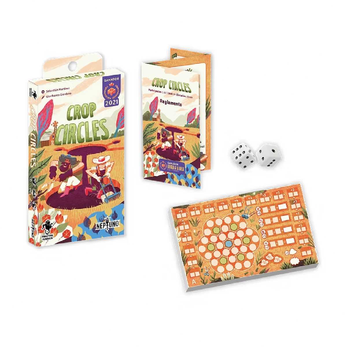 Juego de mesa Crop Circles