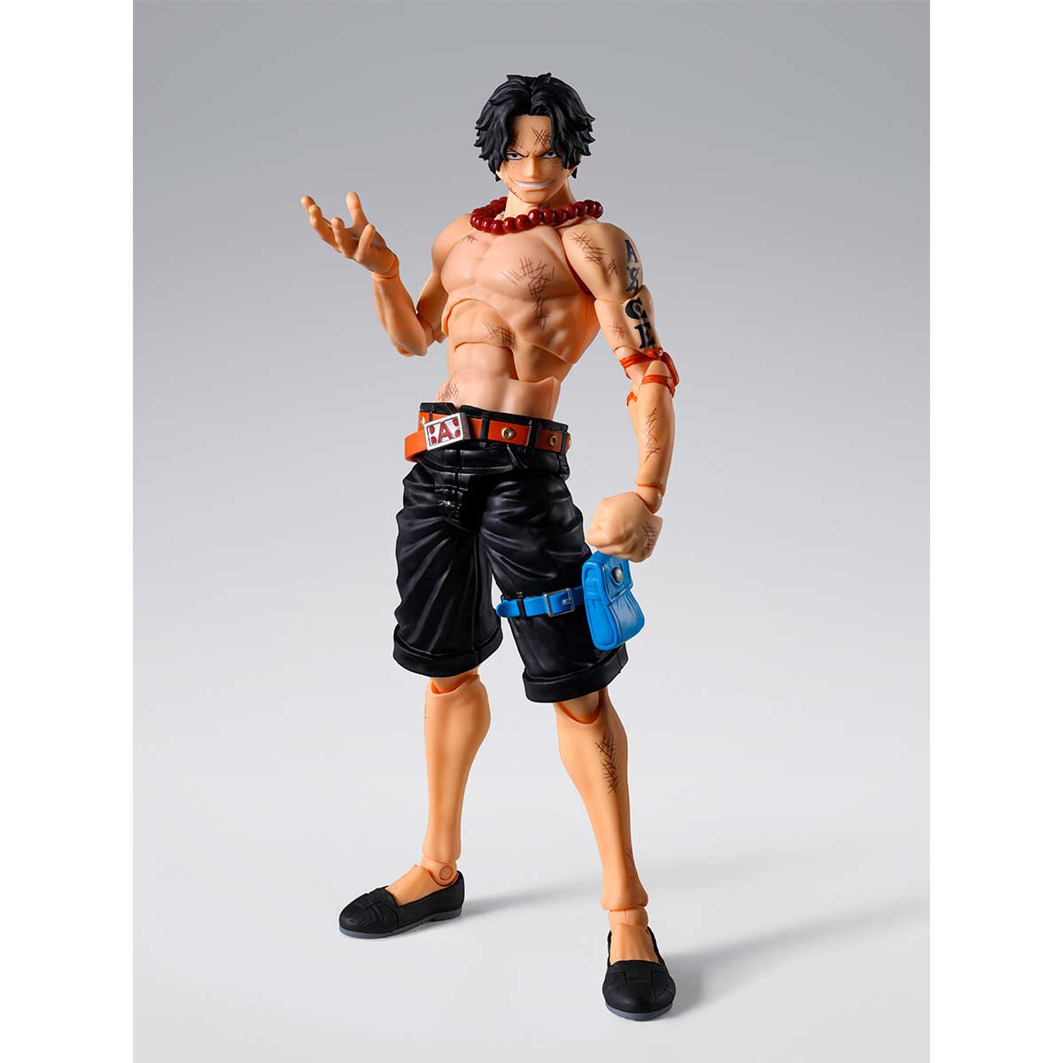 S.H.FIGUARTS ONE PIECE PORTGAS.D.ACE -MARINEFORD- TAMASHII NATIONS