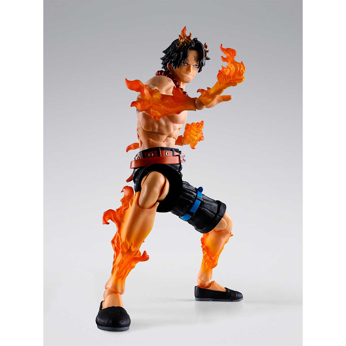 S.H.FIGUARTS ONE PIECE PORTGAS.D.ACE -MARINEFORD- TAMASHII NATIONS