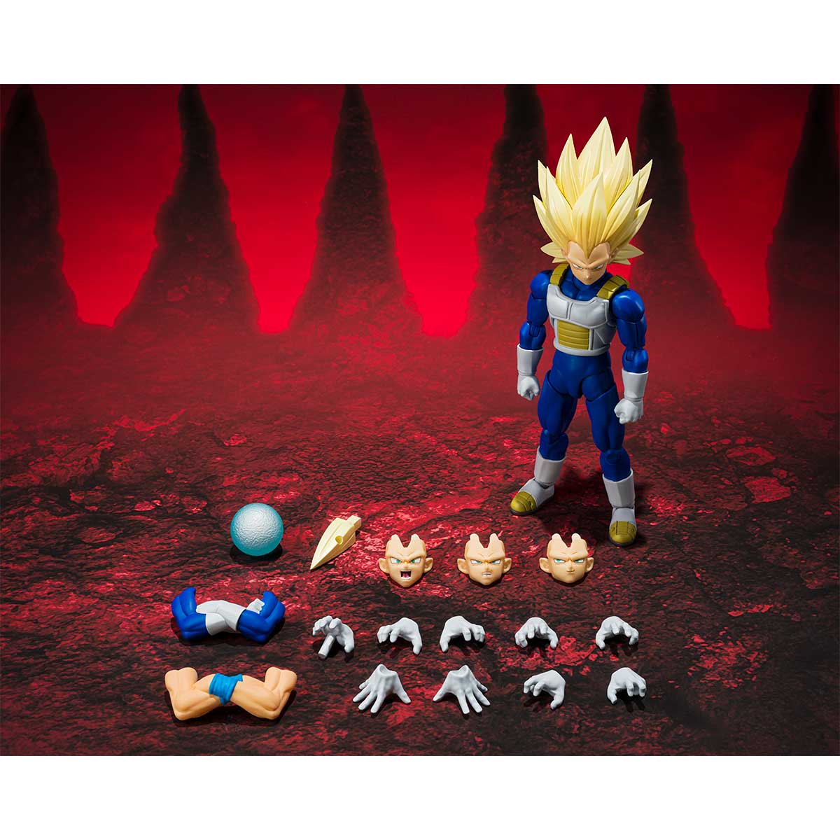 S.H.FIGUARTS SUPER SAIYAN 3 VEGETA -DAIMA- TAMASHII NATIONS