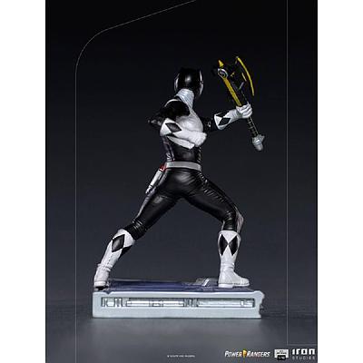 ESTATUA BLACK RANGER BDS ART SCALE 1 10 POWER RANGERS IRON STUDIOS IRON STUDIOS