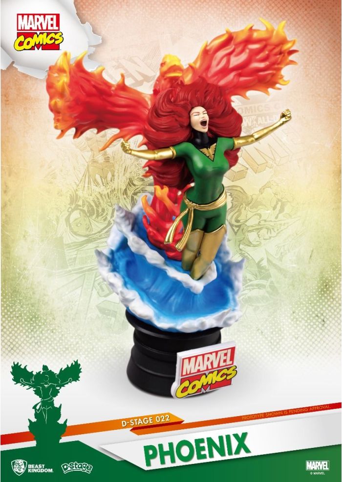 DIORAMA STAGE 022 MARVEL COMICS PHOENIX BEAST KINGDOM