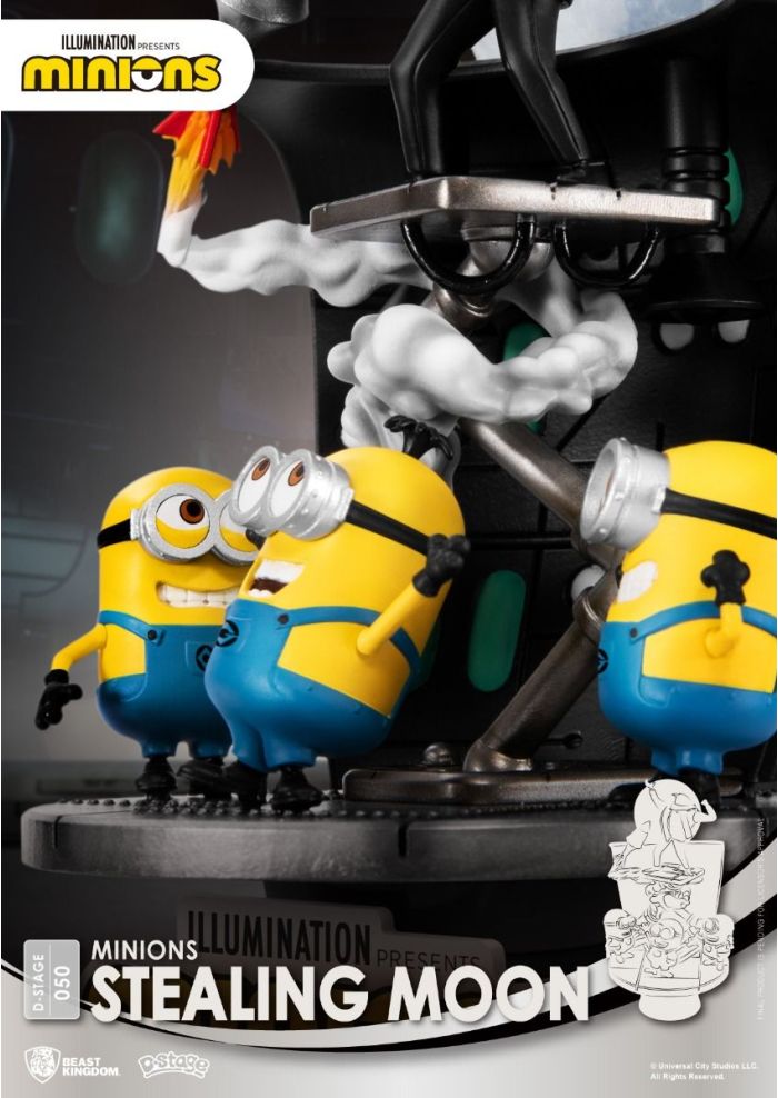 DIORAMA STAGE 050 MINIONS STEALING MOON BEAST KINGDOM