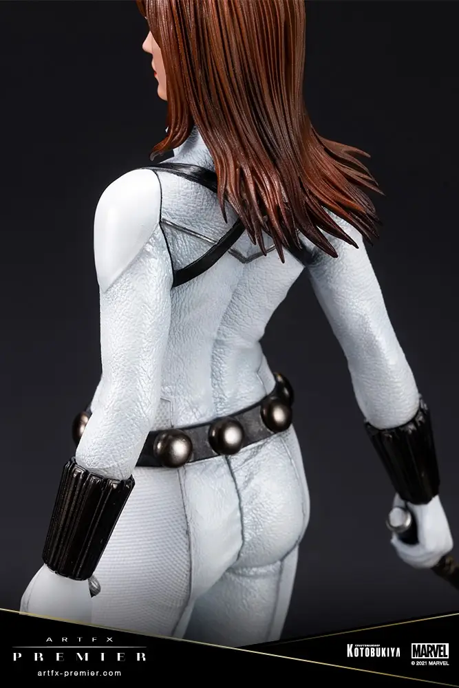 ESTATUA BLACK WIDOW WHITE COSTUME LIMITED EDITION ARTFX PREMIER MARVEL UNIVERSE KOTOBUKIYA