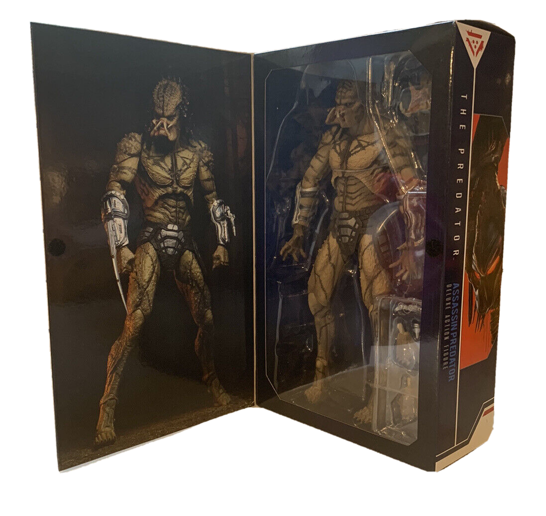 FIGURA ACCION PREDATOR 2018 7 SCALE ACTION DELUXE ULTIMATE ASSASSIN PREDATOR UNARMORED  NECA