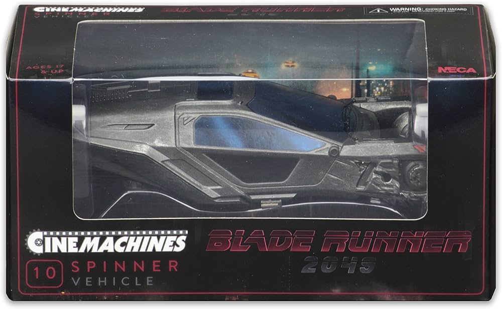 AUTO ESCALA CINEMACHINES DIE CASTBLADE RUNNER 2049 SPINNER 6 NECA