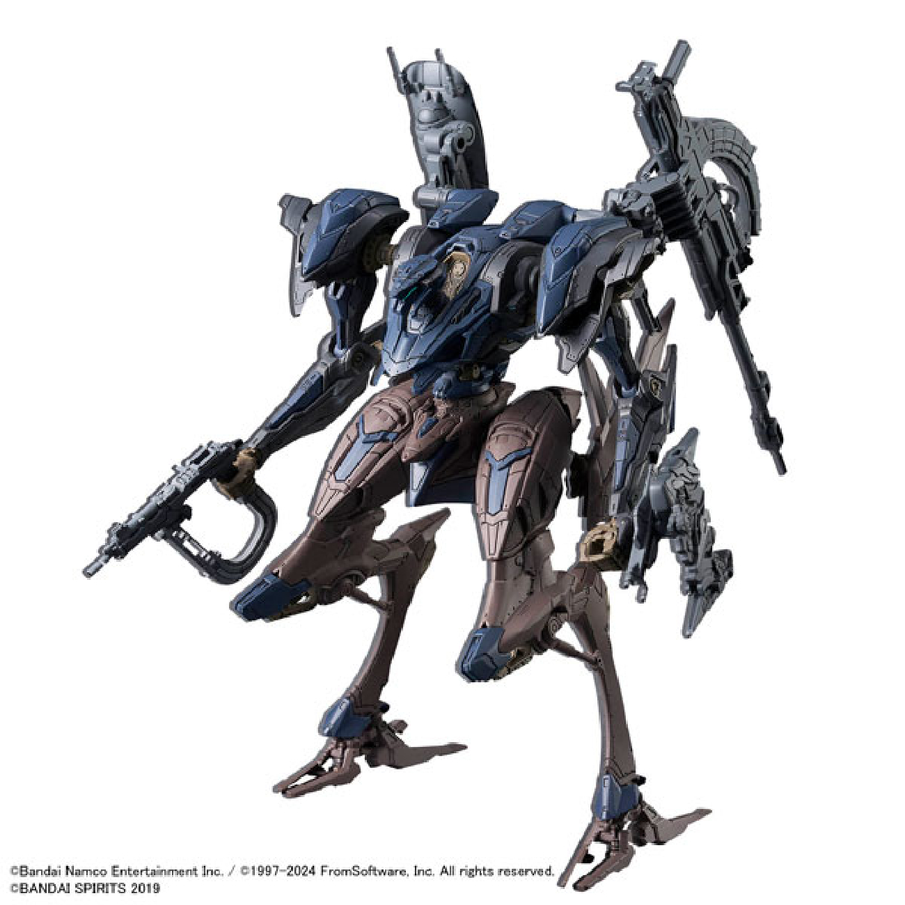 30MM ARMORED CORE Ⅵ FIRES OF RUBICON SCHNEIDER NACHTREIHER/40E STEEL HAZE BANDAI HOBBY