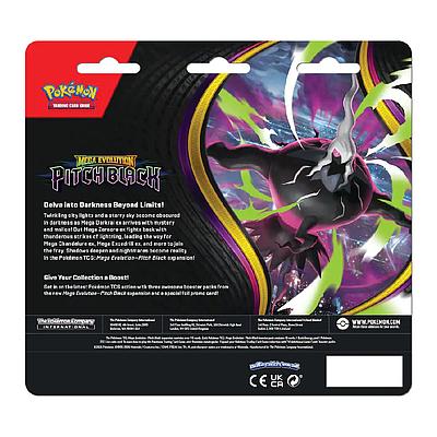 PITCH BLACK  3-PACK BLISTER INGLÉS POKEMON COMPANY