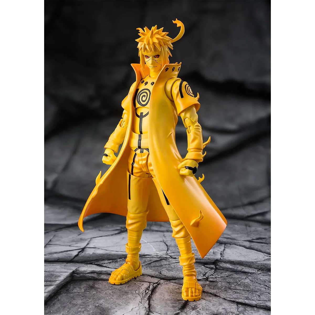 S.H.FIGUARTS MINATO NAMIKAZE [KURAMA LINK MODE] -BOND OF LIGHT THAT SHATTERS DARKNESS- TAMASHII NATIONS