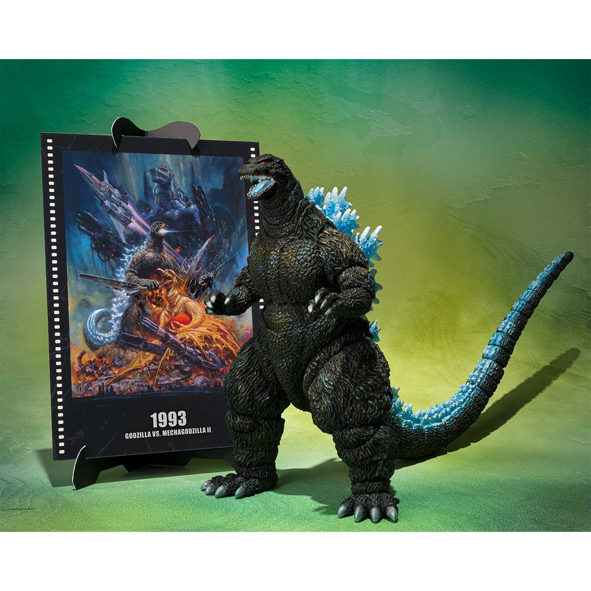 S.H.MONSTERARTS GODZILLA [GODZILLA VS. MECHAGODZILLA Ⅱ POSTER COLORING VER.] -MOVIE GRAPHIC PLUS- TAMASHII NATIONS