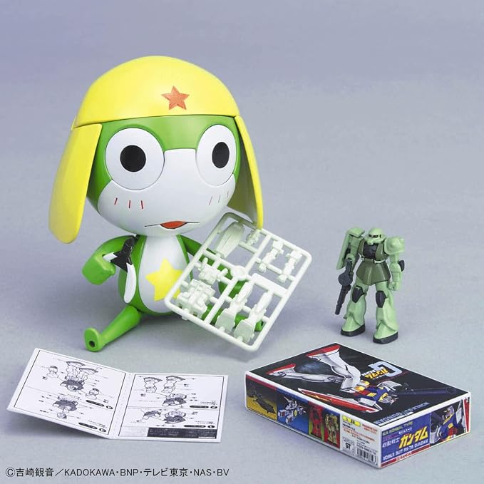MODEL KIT SERGENT KERORO PLAMO COLLECTION CHIBI-KERO BANDAI HOBBY