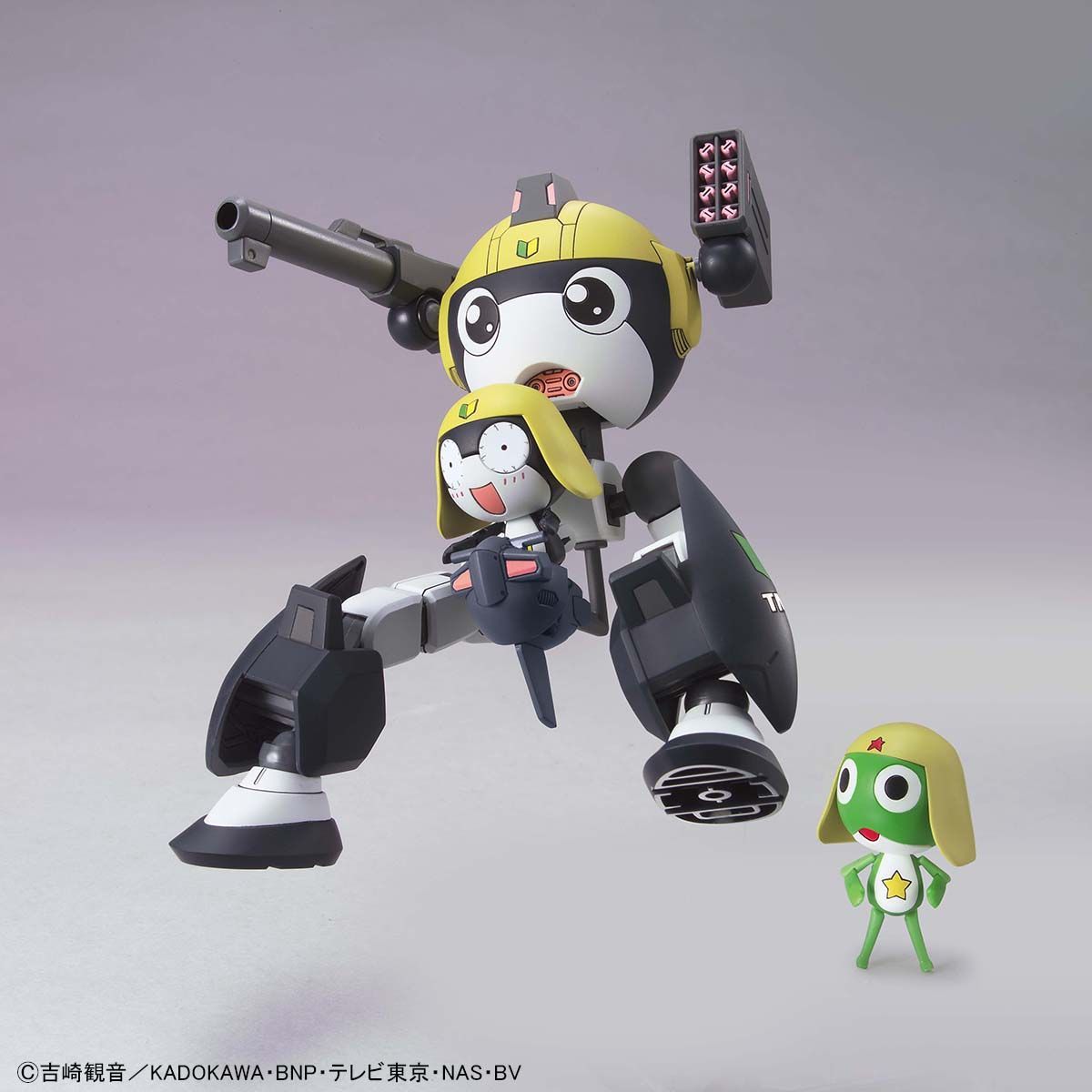 MODEL KIT SERGENT KERORO PLAMO COLLECTION TAMAMA ROBO BANDAI HOBBY