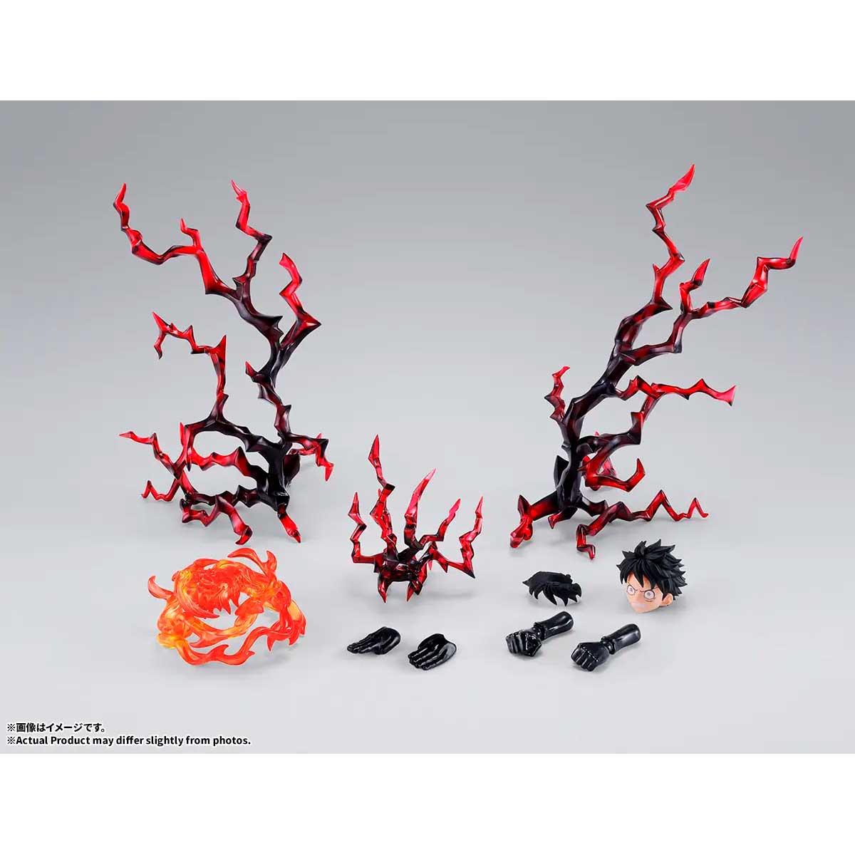 S.H.FIGUARTS MONKEY.D.LUFFY -TWO YEARS LATER- OPTION PARTS SET TAMASHII NATIONS
