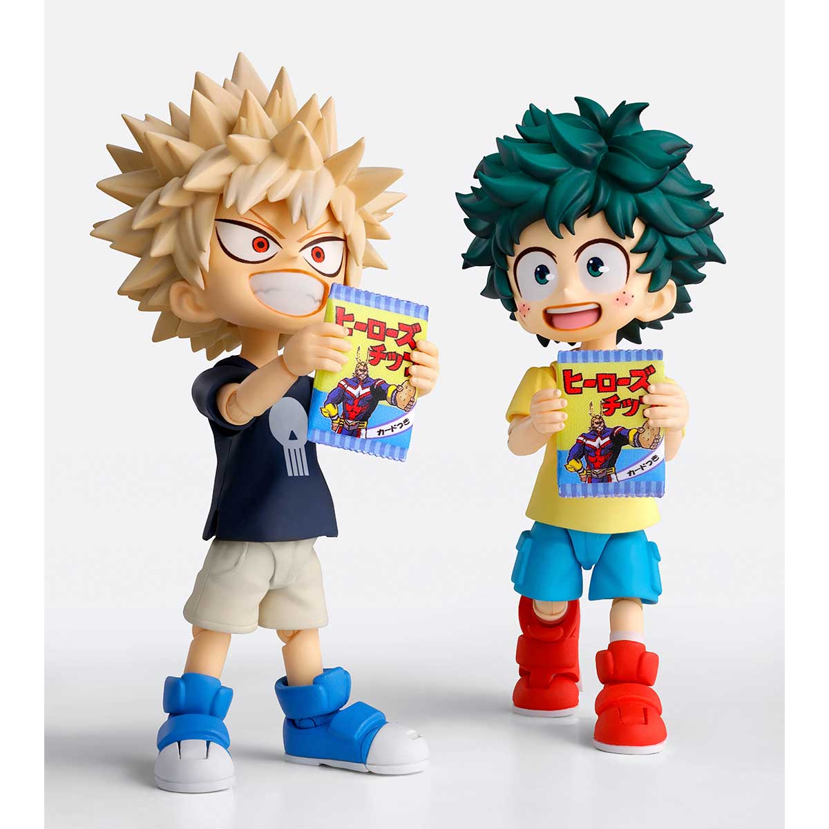 S.H.FIGUARTS IZUKU MIDORIYA＆ KATSUKI BAKUGO-Childhood Set TAMASHII NATIONS