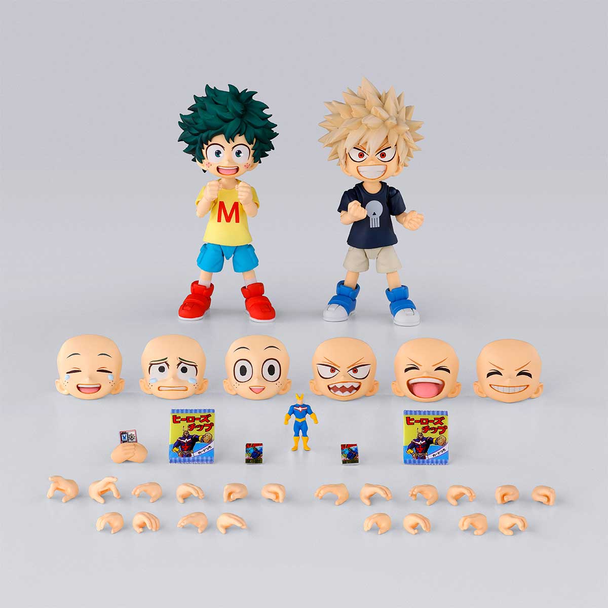 S.H.FIGUARTS IZUKU MIDORIYA＆ KATSUKI BAKUGO-Childhood Set TAMASHII NATIONS