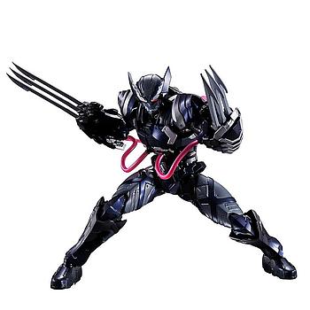 [4573102641656] FIGURA ACCION VENOM SYMBIOTE WOLVERINE TECH ON AVENGERS TAMASHII NATIONS