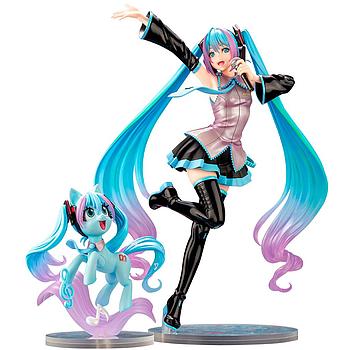 [4934054034673] ESTATUA HATSUNE MIKU FEAT. MY LITTLE PONY BISHOUJO STATUE KOTOBUKIYA