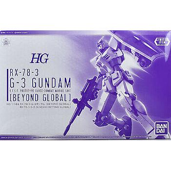 [4573102611208] MODEL KIT HG 1/144 RX-78-3 G-3 GUNDAM BEYOND GLOBAL BANDAI HOBBY