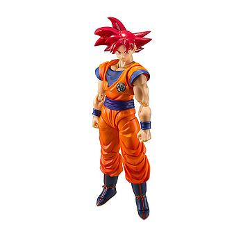 [4573102661234] FIGURA ACCION S.H.FIGUARTS SUPER SAIYAN GOD SON GOKU TAMASHII NATIONS